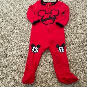 2/$10 or 3/$15 Mickey footies pajama/outfit